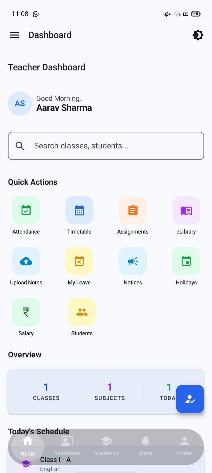 Teacher App